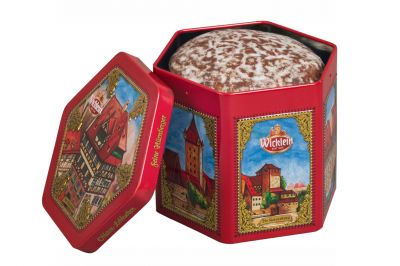 Wicklein Sechseck-Dose Nrnberg (200g)