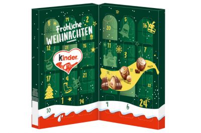 Kinder Mix Tisch-Adventskalender (121g)