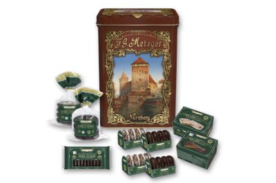 Haeberlein-Metzger Jugendstil Dose (1,35kg)