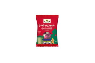 Alnatura Bio Pralin Kugeln Nougat Zartbitter (96g)