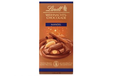 Lindt Weihnachts-Chocolade Mandel (100g)