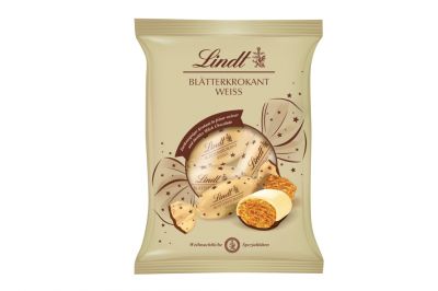 Lindt Bltterkrokant Zapfen wei Doppeldreh (90g)