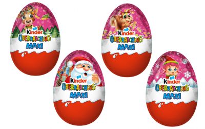 Kinder berraschung Maxi-Ei Rosa (100g)