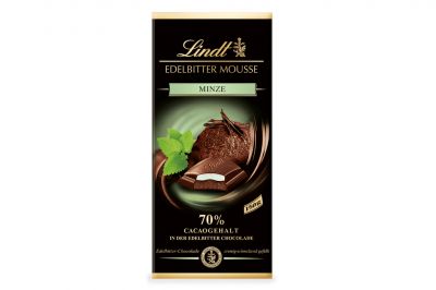 Lindt Edelbitter Mousse Minze (150g)