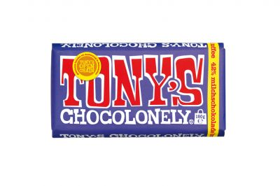 Tony's Chocolonely Dunkle Vollmilch Brezel Toffee (180g)
