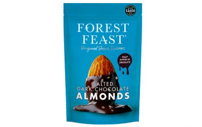 Forest Feast Salted Dark Chocolate Almonds (120g)