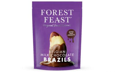 Forest Feast Belgian Milk Chocolate Brazil Nuts (120g)