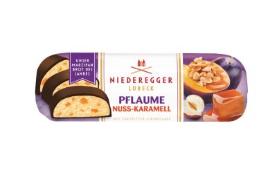 Niederegger Marzipan Brot Pflaume-Nuss-Karamell (125g)