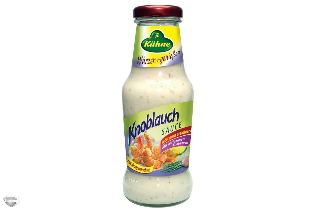 Kühne Knoblauch Sauce (1x250 ml) - Eberlein-Shop - Anlieferung in ...