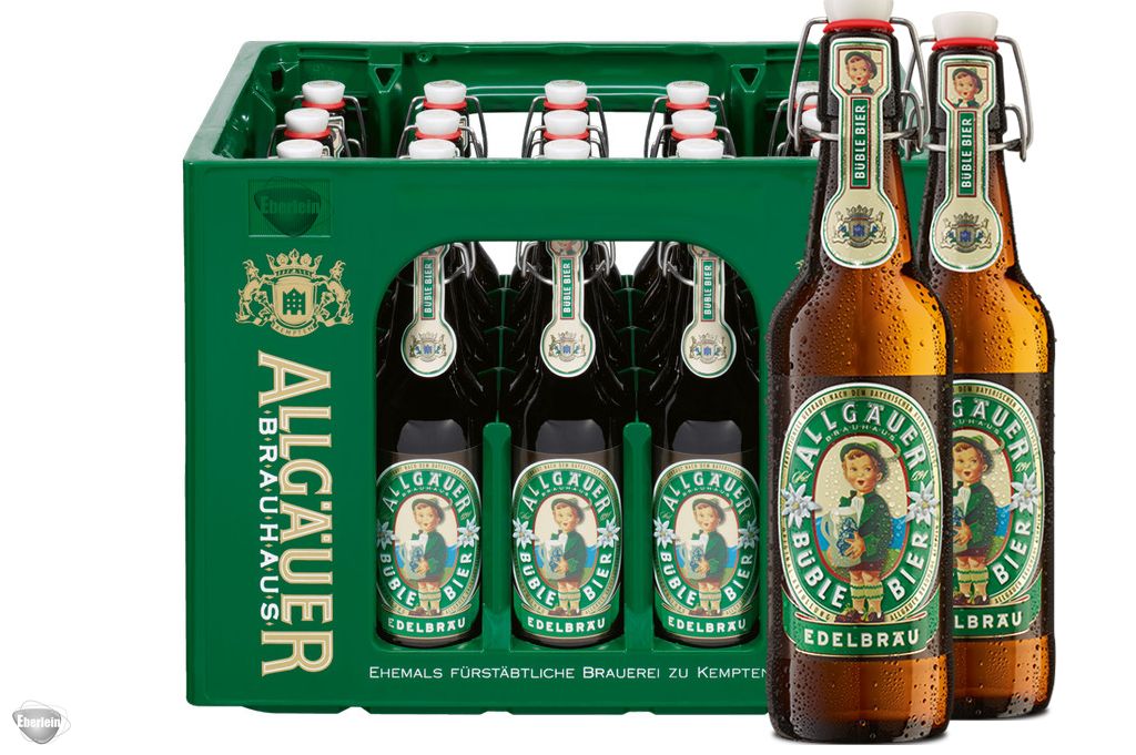 Allgäuer Brauhaus Boarders Flasche Bier Brauerei Pin !! 