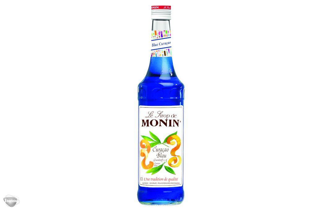 Блю кюрасао какой вкус. Сироп Monin Блю Кюрасао. Blue Curacao ликер. Ликер Монин Блю Кюрасао. Блю Кюрасао Баринофф.