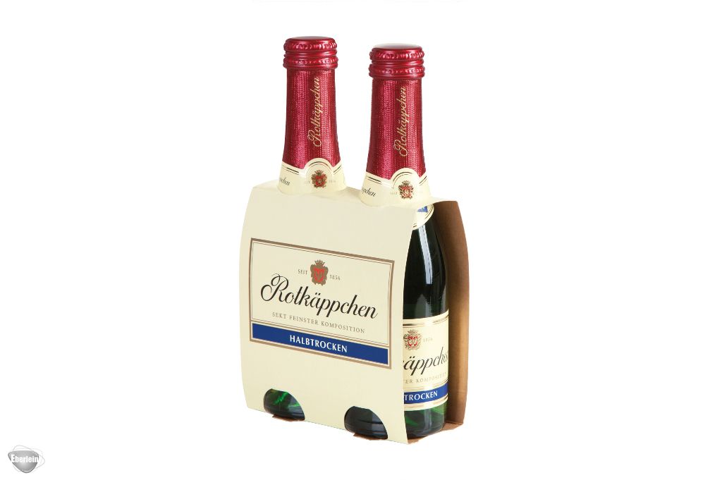 Rotkäppchen Sekt halbtrocken Piccolo (2x0,2 l) - Eberlein-Shop -  Anlieferung in Leipzig und Versand in Deutschland