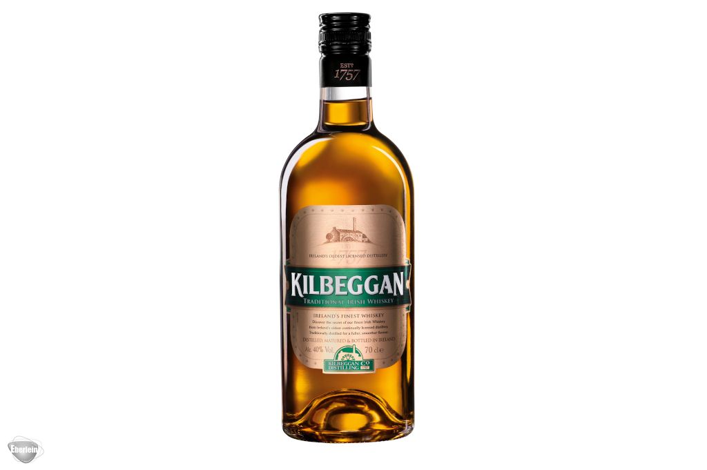 Kilbeggan Traditional Irish Whiskey 40% vol (0,7l) - Eberlein-Shop -  Anlieferung in Leipzig und Versand in Deutschland