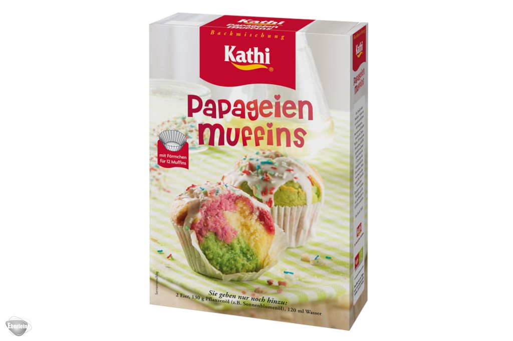 Kathi Backmischung Papageien-Muffins (460g) - Eberlein-Shop ...