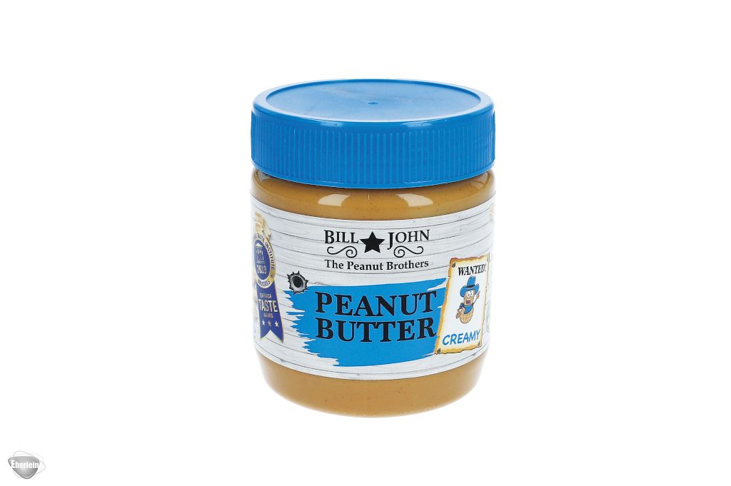 Bill John Peanut Butter Creamy 350g Eberlein Shop Anlieferung In Leipzig Und Versand In Deutschland