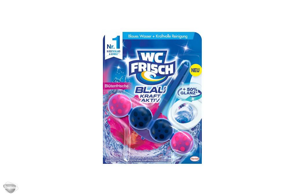 WC Frisch Blau Kraft Aktiv Blütenfrische (1Stk.) - Eberlein-Shop -  Anlieferung in Leipzig und Versand in Deutschland