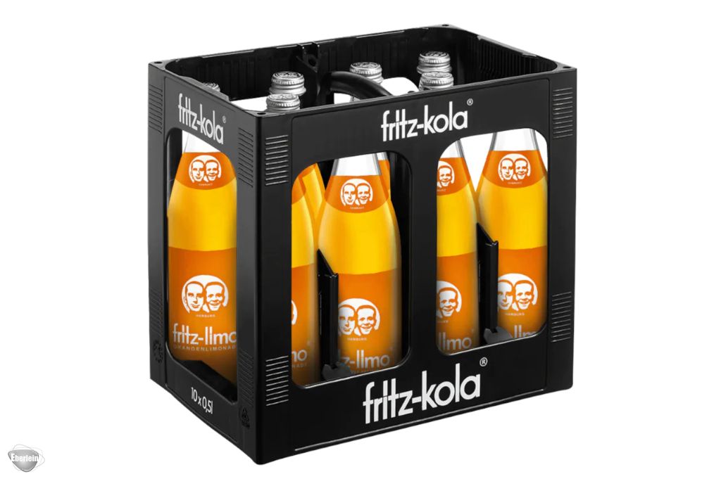 Fritz Limo Orange (10x0,5l) Anlieferung in Leipzig und Versand in Deutschland