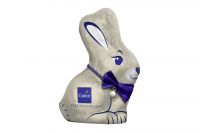 Gubor Hase mit Perlenschleife Edelvollmilch (100g)