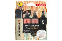 Stabilo Boss NatureCOLORS Textmarker (4Stk.)