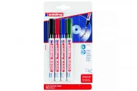 Edding 8400 CD/DVD/BD Marker farbig (4Stk.)