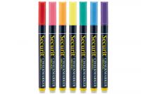 Securit Kreidemarker 1-2mm Set bunt (7Stk.)