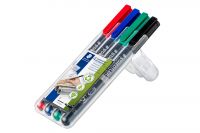 Staedtler Lumocolor Permanent Pen 318 0,6 mm Set (4Stk.)