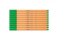 Stabilo Fineliner point 88 gr�n Set (10Stk.)