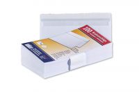 Mayerbestpac Briefumschl�ge DIN lang ohne Fenster wei� (100Stk.)