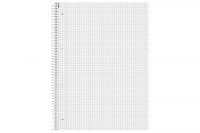 Brunnen Collegeblock Premium Student A4 White kariert (80Blatt)