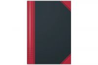 Brunnen Notizbuch A6 kariert schwarz (96Blatt)