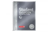 Brunnen Collegeblock Premium Student Protokoll A5 kariert (80Blatt)