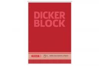 Brunnen Briefblock Dicker Block gelocht A4 kariert (100Blatt)
