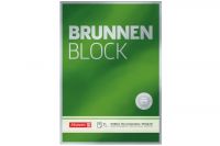 Brunnen Briefblock Premium A4 unliniert (50Blatt)