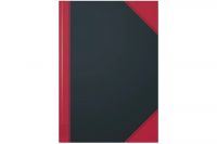 Brunnen Notizbuch A4 kariert schwarz (96Blatt)