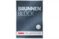 Brunnen Briefblock Premium A4 kariert (50Blatt)