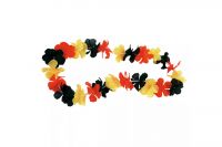 Hawaikette schwarz/rot/gold (1Stk.)