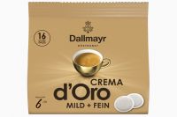 Dallmayr Crema d´Oro 16 mild+fein Pads (16x7g)