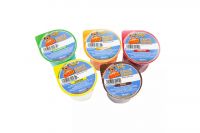 Bussy Kratz-Trinkbecher 5-fach sortiert (40x200ml)