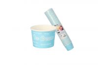 Starpak Eisbecher Pappe Icelove blau 100 ml (50Stk.)