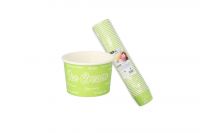 Starpak Eisbecher Pappe Icelove gr�n 150 ml (50Stk.)