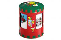 Wicklein Grinch Spieluhr-Drehdose mit Oblaten-Lebkuchen (200g)
