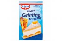 Dr. Oetker Blatt Gelatine wei� (10g)