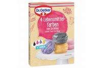 Dr. Oetker 4 Lebensmittelfarben (4x20g)