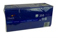 Duni Servietten 33x33 3-lagig dunkelblau 1x250 Blatt