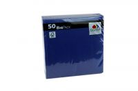 Fasana Servietten 33x33 3-lagig royal blue (50Blatt)