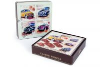Classic Wheels Belgian Chocolate Seashell Metalldose (250g)