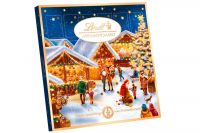 Lindt Adventskalender Weihnachtsmarkt Mini-Tisch-Kalender (115g)