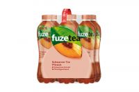 Fuze Tea Schwarzer Tee Pfirsich (6x1l)