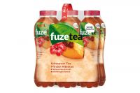 Fuze Tea Schwarzer Tee Pfirsich Hibiskus (6x1l)