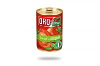 Oro-di-Parma Tomaten stckig mit Basilikum (425ml)